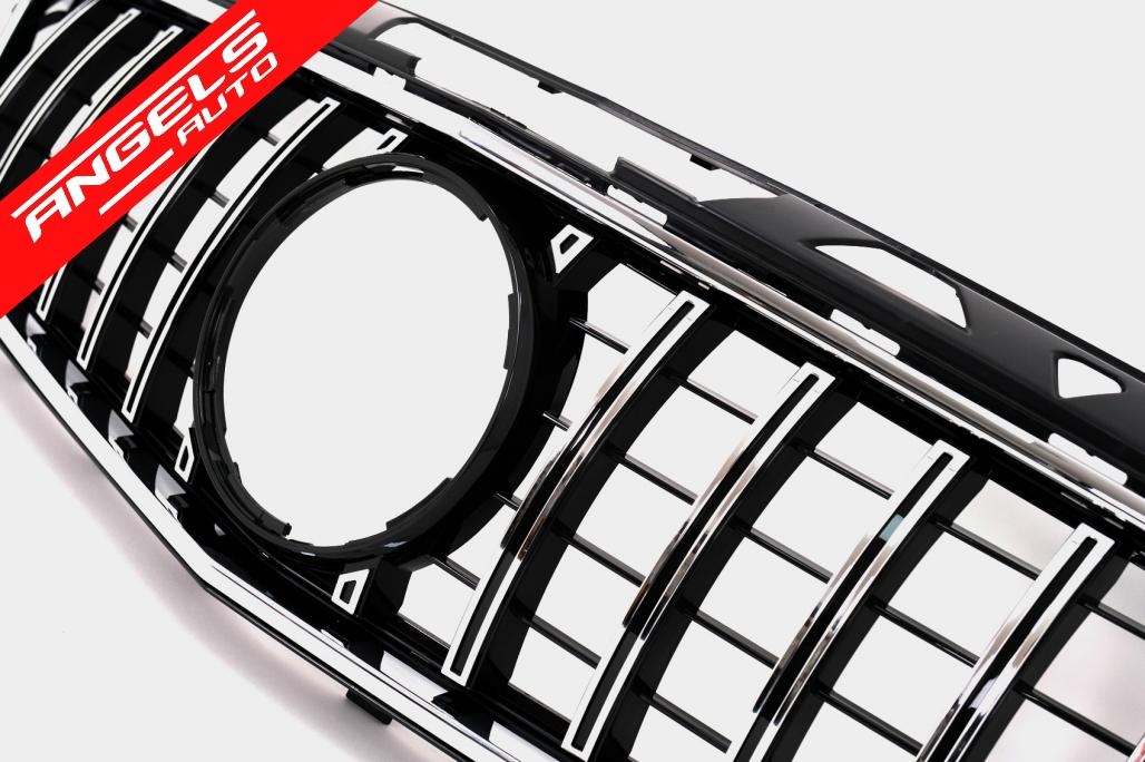 Grila Centrala compatibila cu Mercedes CLS W218 C118 (11-14) X218 (12-14)GT-R Panamericana Look - imagine 2