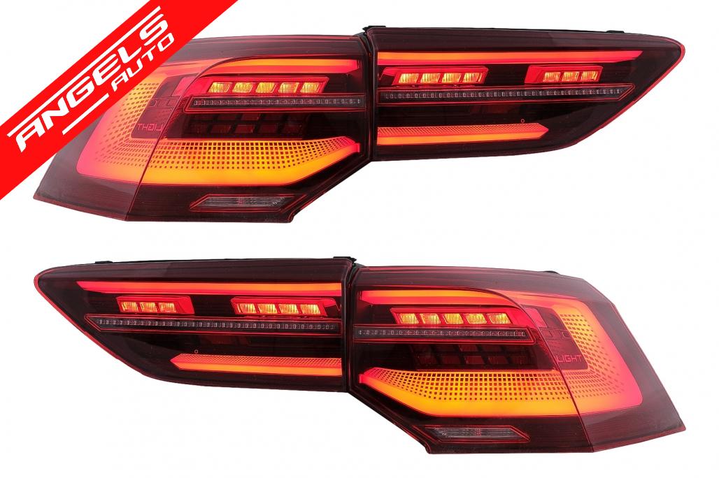 Stopuri Full LED compatibile cu VW Golf 8 Hatchback Mk8 MQB (2020-Up) Semnal Dinamic Secvential