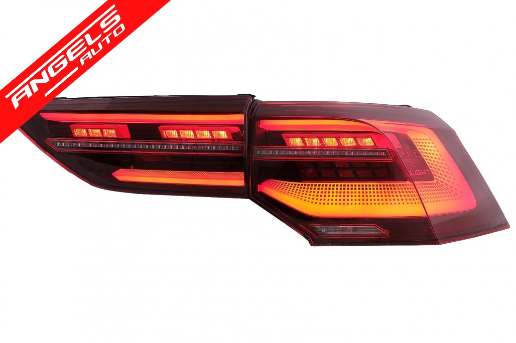 Stopuri Full LED compatibile cu VW Golf 8 Hatchback Mk8 MQB (2020-Up) Semnal Dinamic Secvential - imagine 2