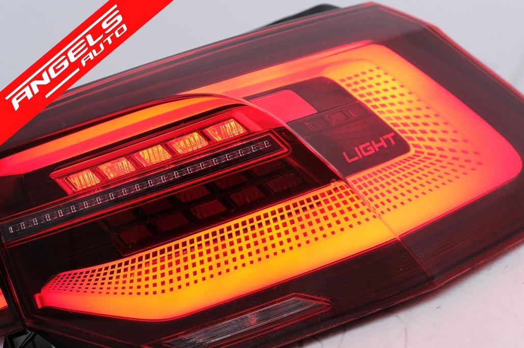 Stopuri Full LED compatibile cu VW Golf 8 Hatchback Mk8 MQB (2020-Up) Semnal Dinamic Secvential - imagine 4