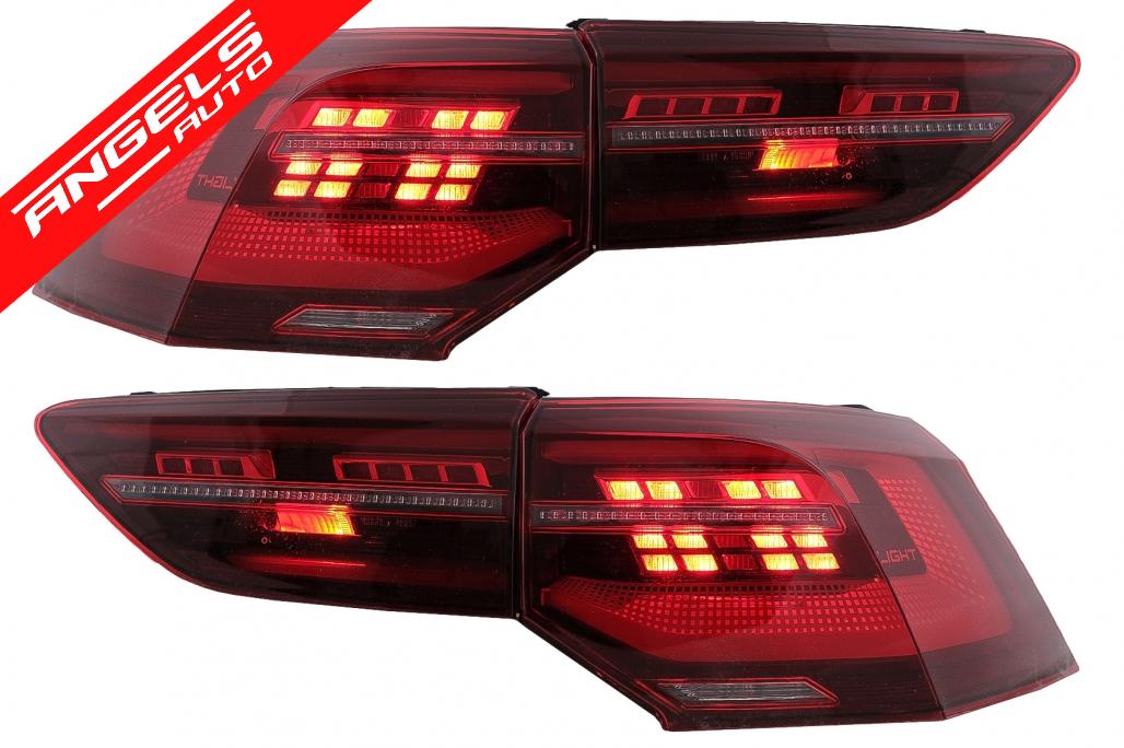 Stopuri Full LED compatibile cu VW Golf 8 Hatchback Mk8 MQB (2020-Up) Semnal Dinamic Secvential - imagine 5