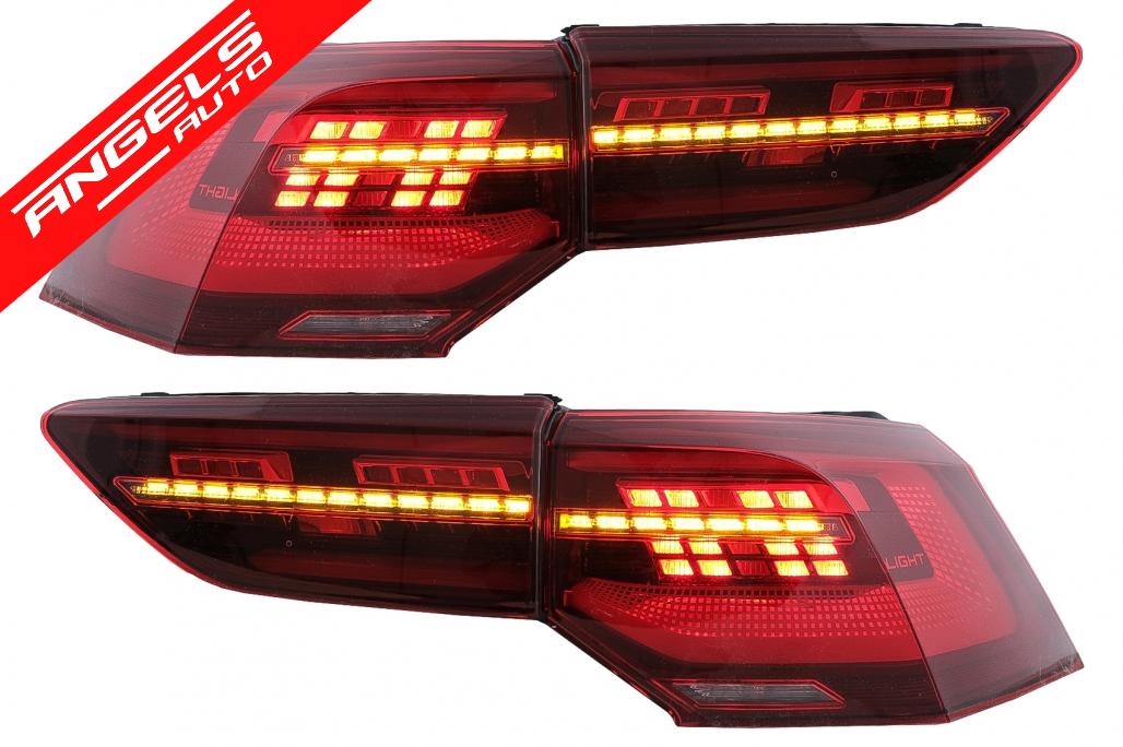 Stopuri Full LED compatibile cu VW Golf 8 Hatchback Mk8 MQB (2020-Up) Semnal Dinamic Secvential - imagine 7