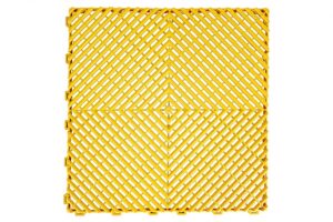 Pardoseala Modulara Ventilata pentru Garaj Depozit Culoare Galben