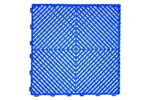 Pardoseala Modulara Ventilata pentru Garaj Depozit Culoare Albastru
