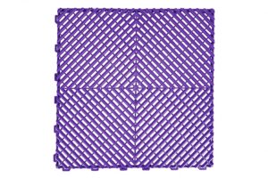 Pardoseala Modulara Ventilata pentru Garaj Depozit Culoare Violet