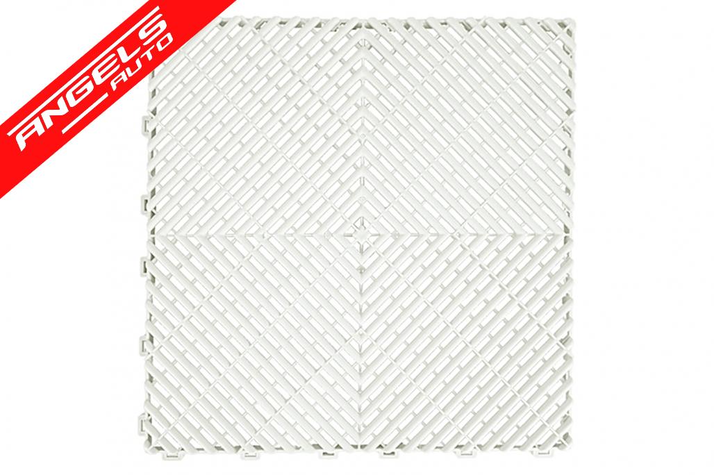 Pardoseala Modulara Ventilata pentru Garaj Depozit Culoare Alb