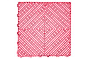 Pardoseala Modulara Ventilata pentru Garaj Depozit Culoare Roz