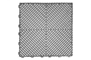Pardoseala Modulara Ventilata pentru Garaj Depozit Culoare Gri Deschis