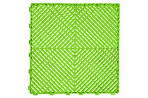 Pardoseala Modulara Ventilata pentru Garaj Depozit Culoare Verde Deschis