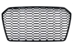 Grila Centrala compatibila cu Audi A6 C7 4G Facelift (2014-2018) Negru Lucios