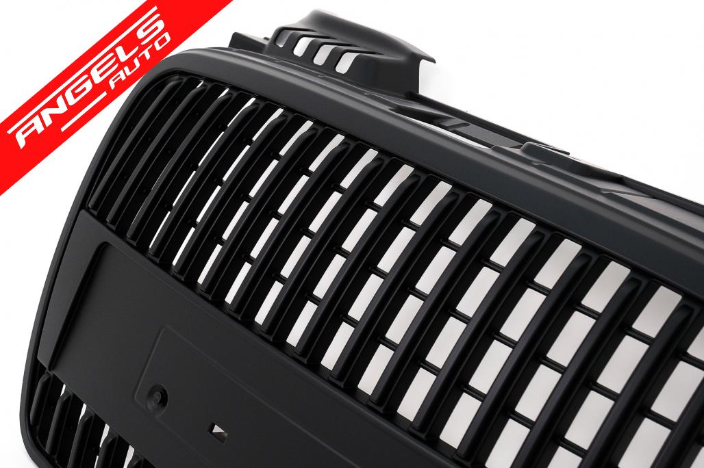 Grila Centrala compatibila cu Audi A4 B7 (2004-2008) Negru Mat - imagine 4