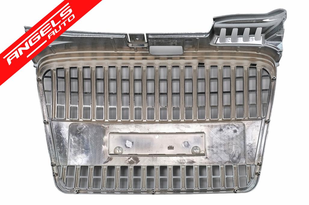 Grila Centrala compatibila cu Audi A4 B7 (2004-2008) Negru Mat - imagine 5