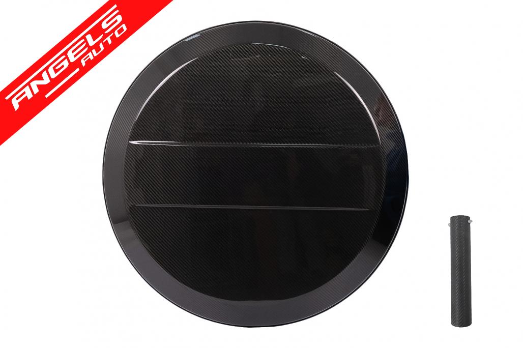 Capac Roata Rezerva din Fibra de Carbon compatibil cu Mercedes G-Class W463 W464 (2018-Up)
