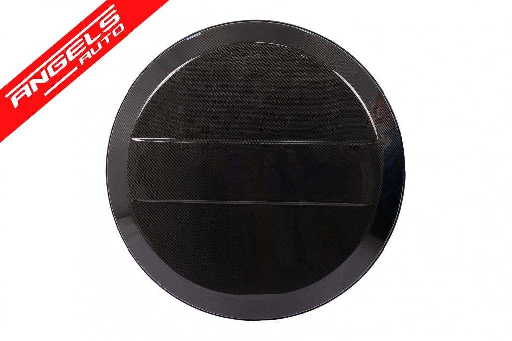 Capac Roata Rezerva din Fibra de Carbon compatibil cu Mercedes G-Class W463 W464 (2018-Up) - imagine 2
