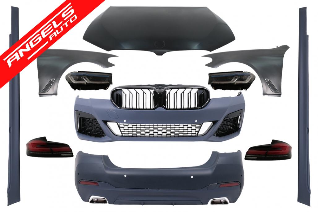 Pachet Exterior compatibil cu BMW Seria 5 F10 (2010-2017) Conversie G30 LCI Look