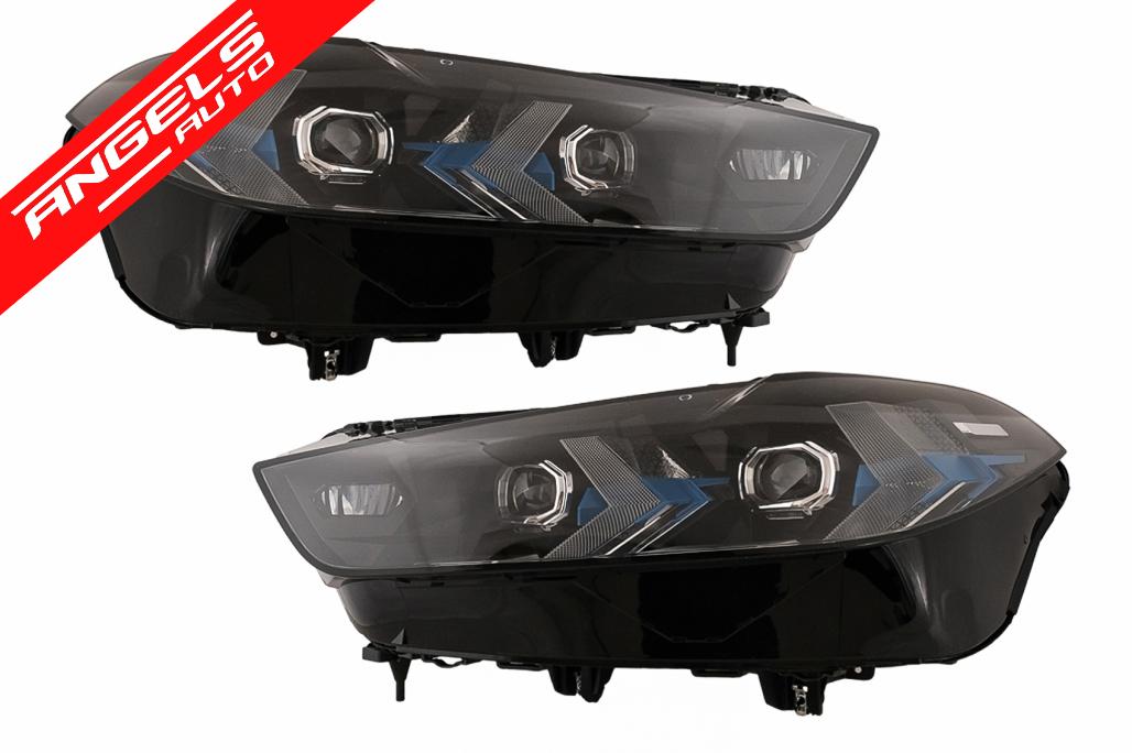 Faruri LED compatibile cu BMW X5 G05 X6 G06 (19-22) Upgrade de la Laser la 2024 LCI Look