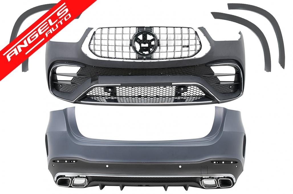 Pachet Exterior compatibil cu Mercedes GLE W167 SUV (2019-Up) GLE 63S Look