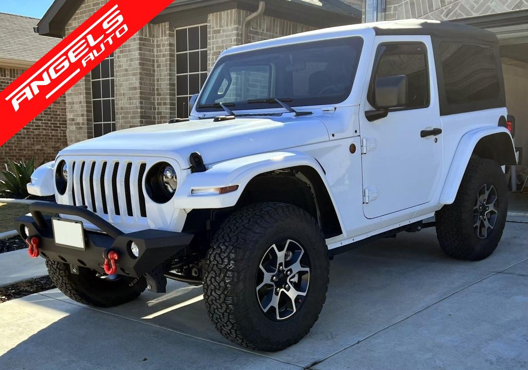 Extensii Aripi Fata compatibile cu Jeep Wrangler JL (2018-2024) Semnal Dinamic - imagine 8