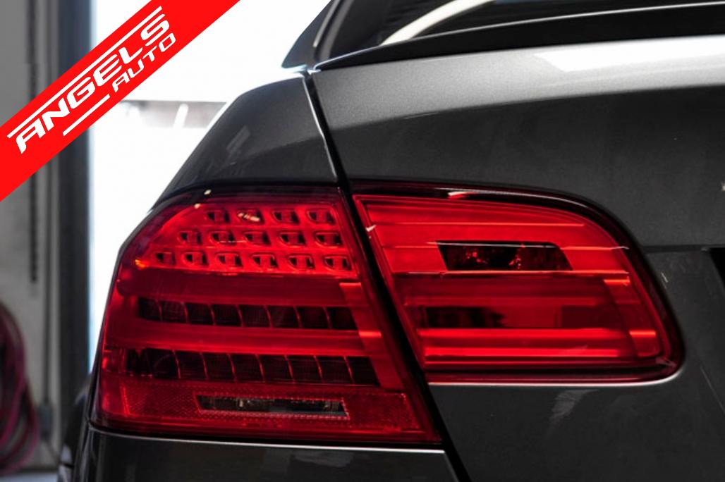 Stopuri LED compatibile cu BMW Seria 3 E92 Coupe Coupe Pre LCI (09.2006-03.2010) Rosu Fumuriu - imagine 5
