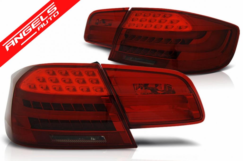 Stopuri LED compatibile cu BMW Seria 3 E92 Coupe Coupe Pre LCI (09.2006-03.2010) Rosu Fumuriu