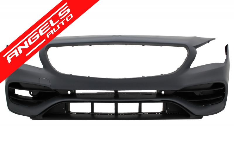 Pachet cu Grila Crom compatibil cu Mercedes CLA W117 C117 (2013-2018) Facelift CLA45 Design - imagine 2