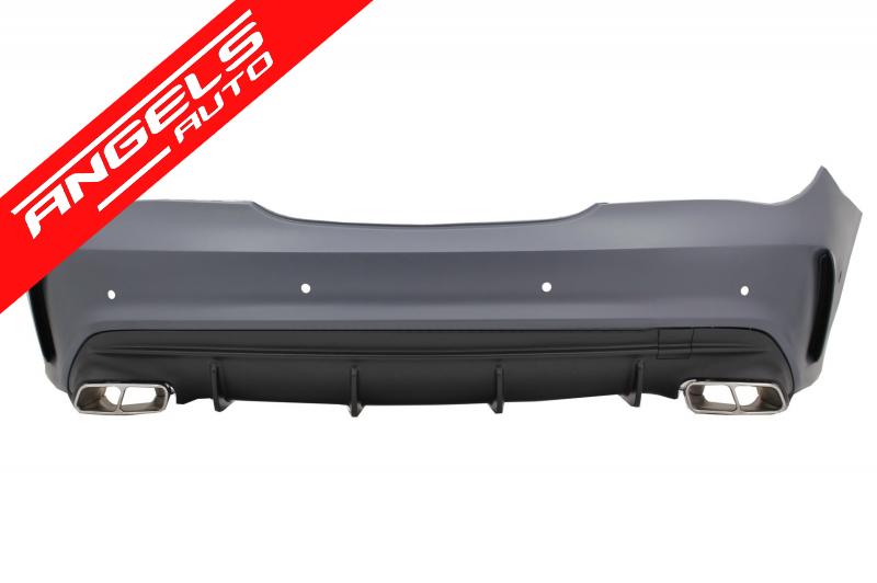 Pachet cu Grila Crom compatibil cu Mercedes CLA W117 C117 (2013-2018) Facelift CLA45 Design - imagine 5
