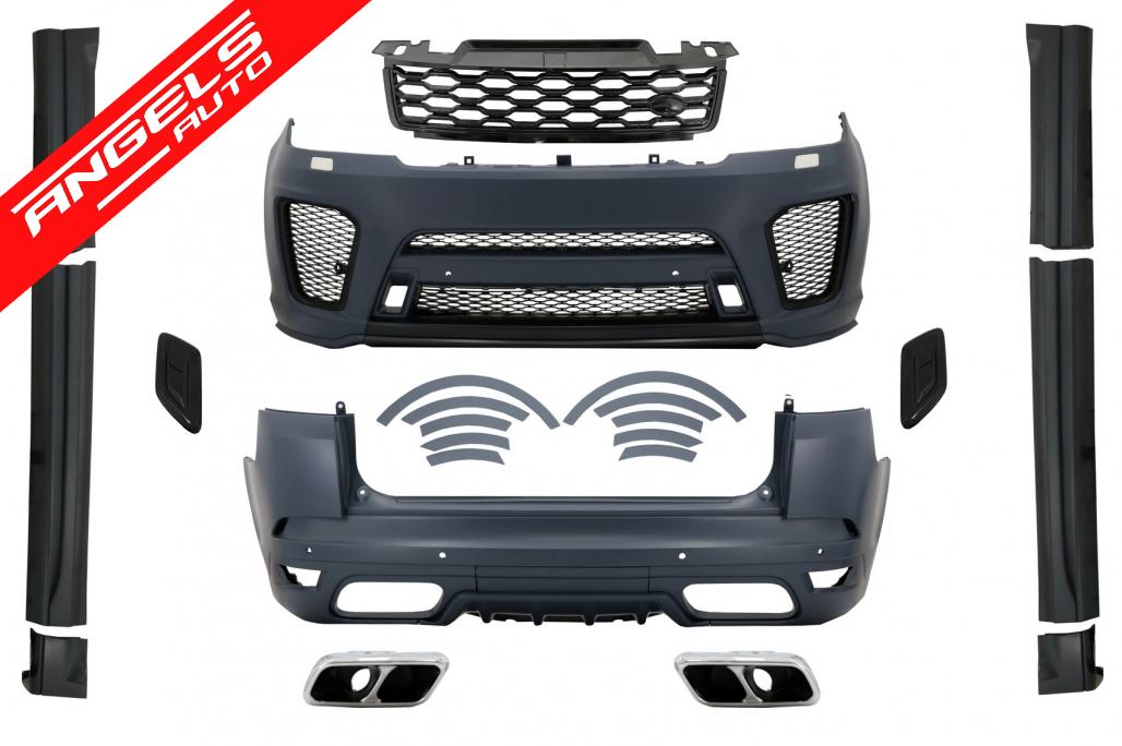 Pachet Exterior compatibil cu Range Rover Sport L494 (2013-2017) Conversie la 2019 SVR Design