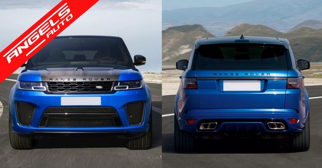 Pachet Exterior compatibil cu Range Rover Sport L494 (2013-2017) Conversie la 2019 SVR Design - imagine 8