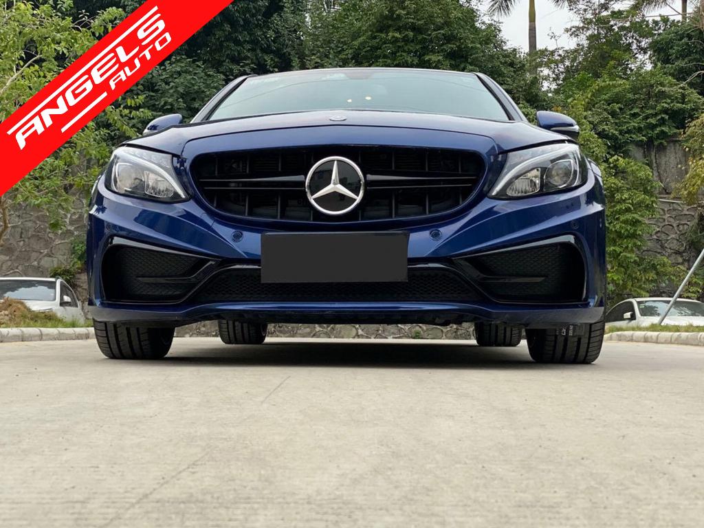 Pachet compatibil cu Mercedes C-Class C205 A205 (2014-2019) Fara Grila Centrala - imagine 7
