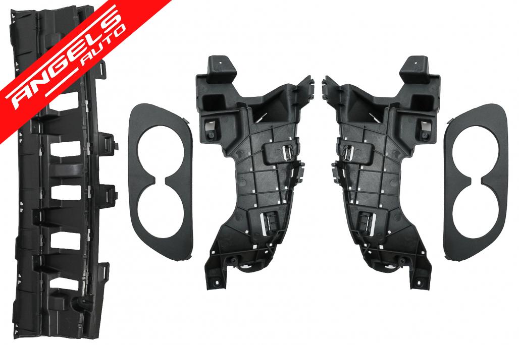 Bara Fata cu Difuzor Evacuare Dubla si Tobe compatibila cu Mercedes C-Class A205 C205 (2014-2019) C63 Design - imagine 7