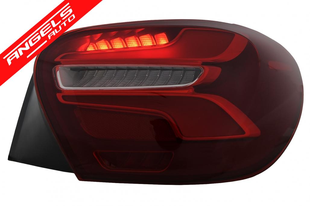 Stopuri LED compatibile cu Mercedes A-Class W176 (2013-08.2015) Facelift Semnal Dinamic - imagine 4