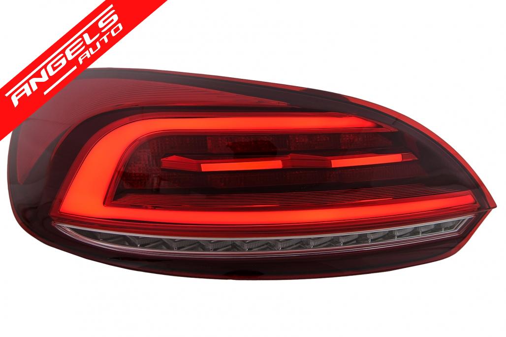 Stopuri LED compatibile cu VW Scirocco Hatchback 137 Mk3 (2008-2014) Rosu Semnal Dinamic - imagine 5