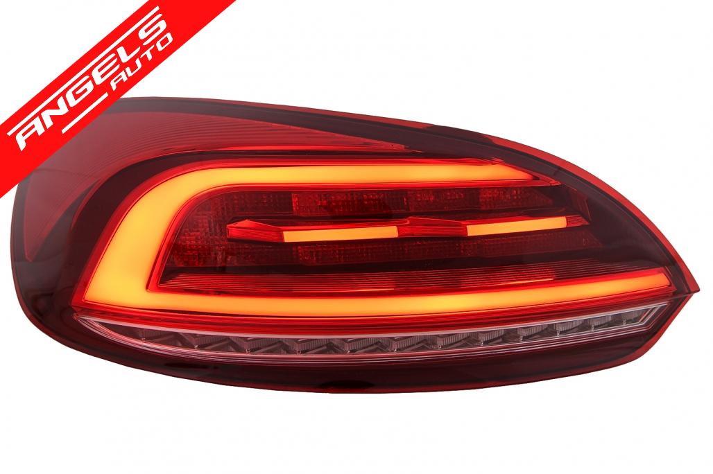 Stopuri LED compatibile cu VW Scirocco Hatchback 137 Mk3 (2008-2014) Rosu Semnal Dinamic - imagine 6