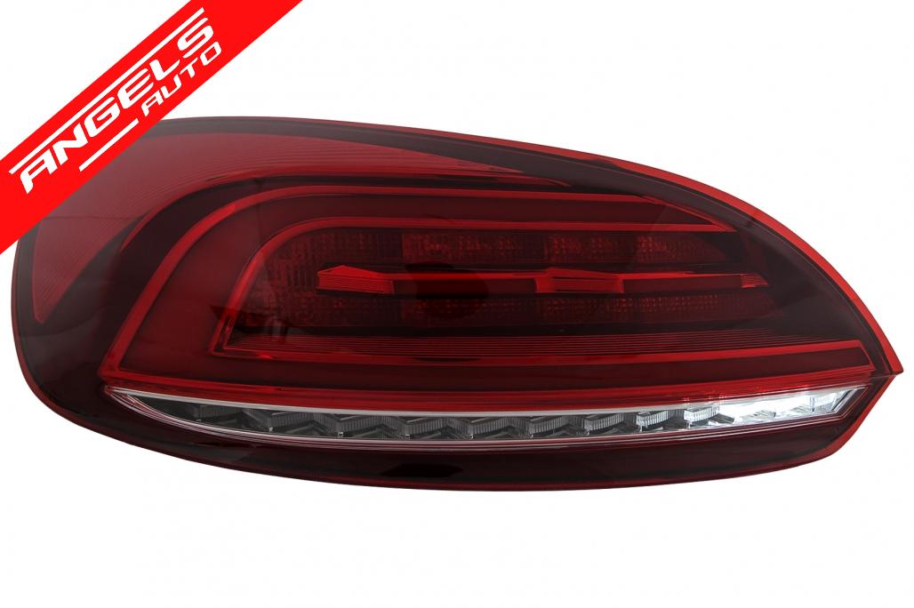 Stopuri LED compatibile cu VW Scirocco Hatchback 137 Mk3 (2008-2014) Rosu Semnal Dinamic - imagine 7