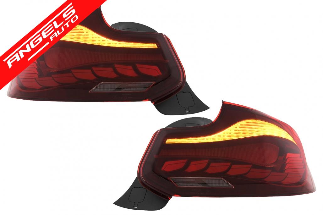 Stopuri OLED compatibile cu BMW Seria 2 F22 F23 M2 F87 (2014-2020) Semnal Dinamic Secvential - imagine 3