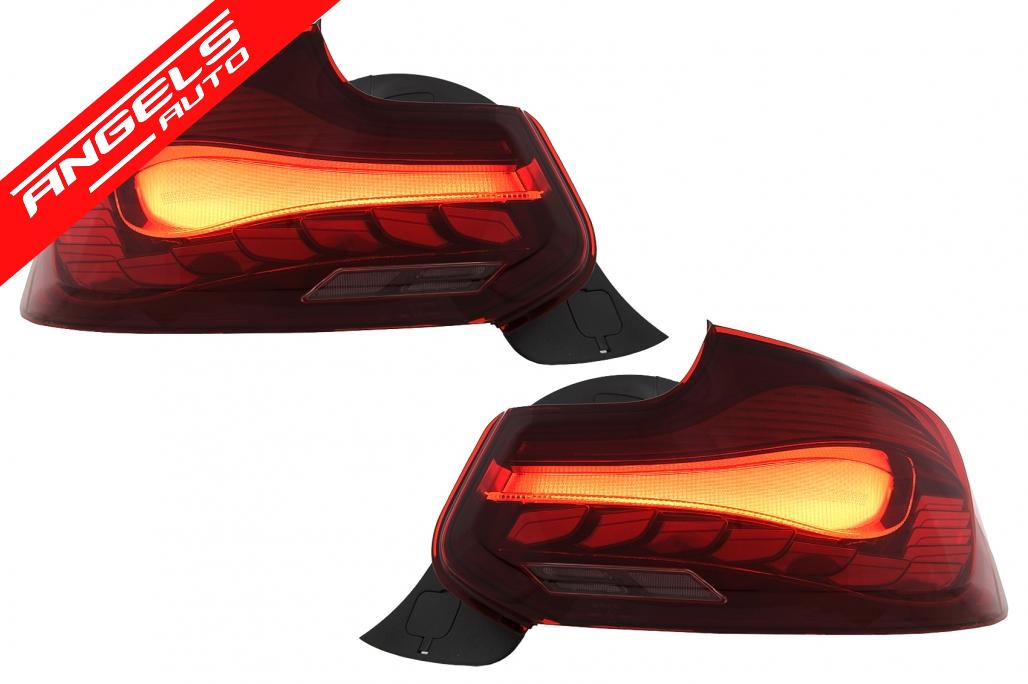 Stopuri OLED compatibile cu BMW Seria 2 F22 F23 M2 F87 (2014-2020) Semnal Dinamic Secvential - imagine 4