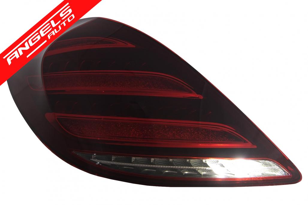 Stopuri Full LED compatibile cu Mercedes W222 (2013-2017) Semnalizare Dinamica Facelift Look - imagine 6