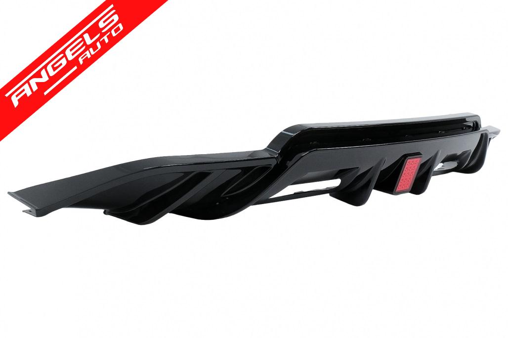 Pachet Complet Aero compatibil cu Tesla Model 3 (2017-2022) Negru Lucios - imagine 3