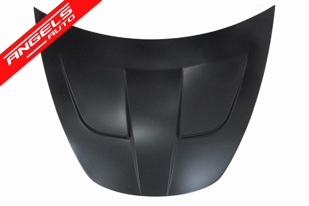 Capota Aluminiu compatibila cu Tesla Model 3 (2019-2022) Turbo Design Ornamente Negru Lucios