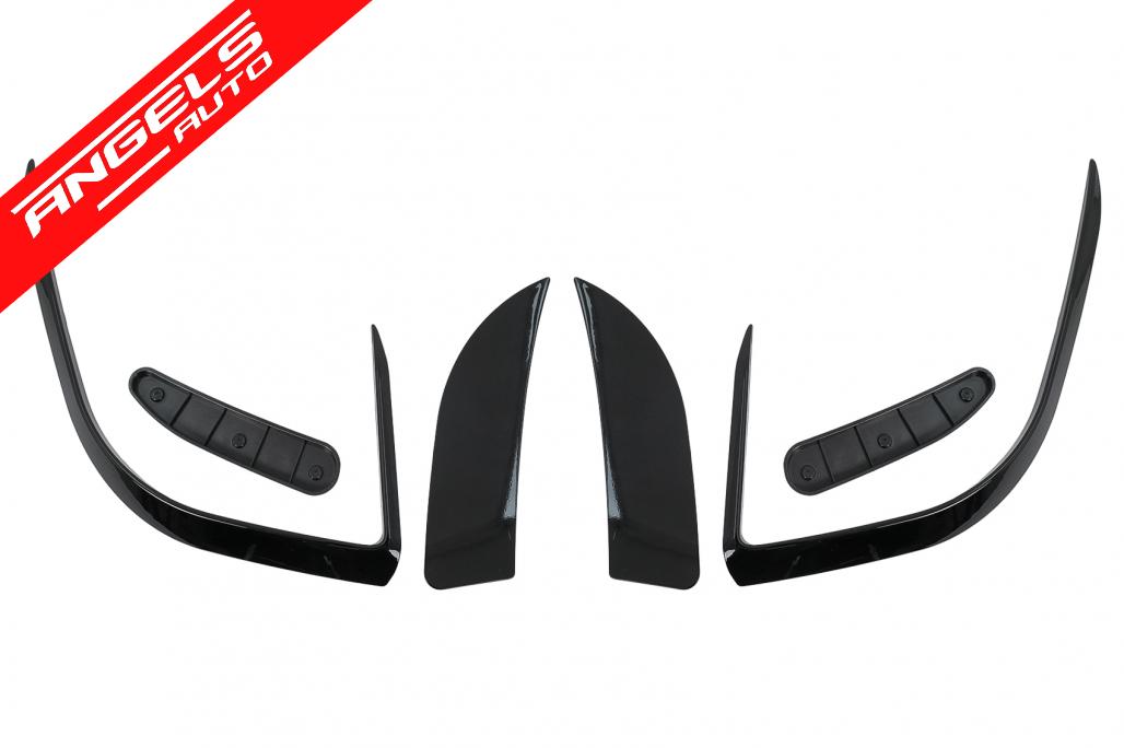 Capota Aluminiu compatibila cu Tesla Model 3 (2019-2022) Turbo Design Ornamente Negru Lucios - imagine 6