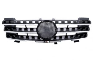 Grila Centrala compatibila cu Mercedes ML W164 (2005-2008) Negru Crom