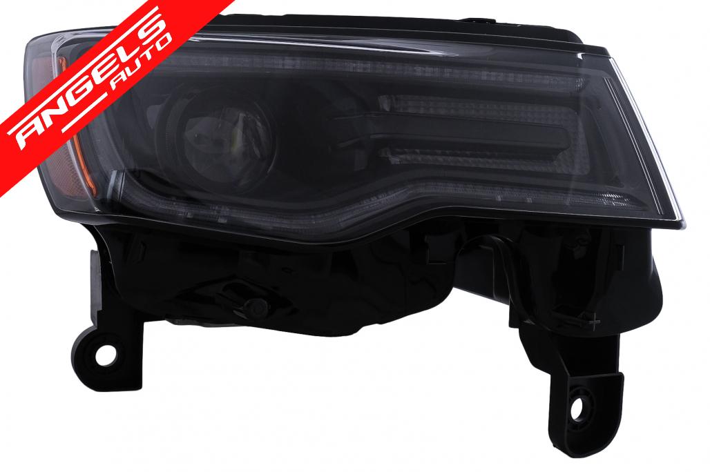 Faruri LED compatibile cu Jeep Grand Cherokee IV WK2 Facelift (2014-2020) Semnal Dinamic - imagine 6