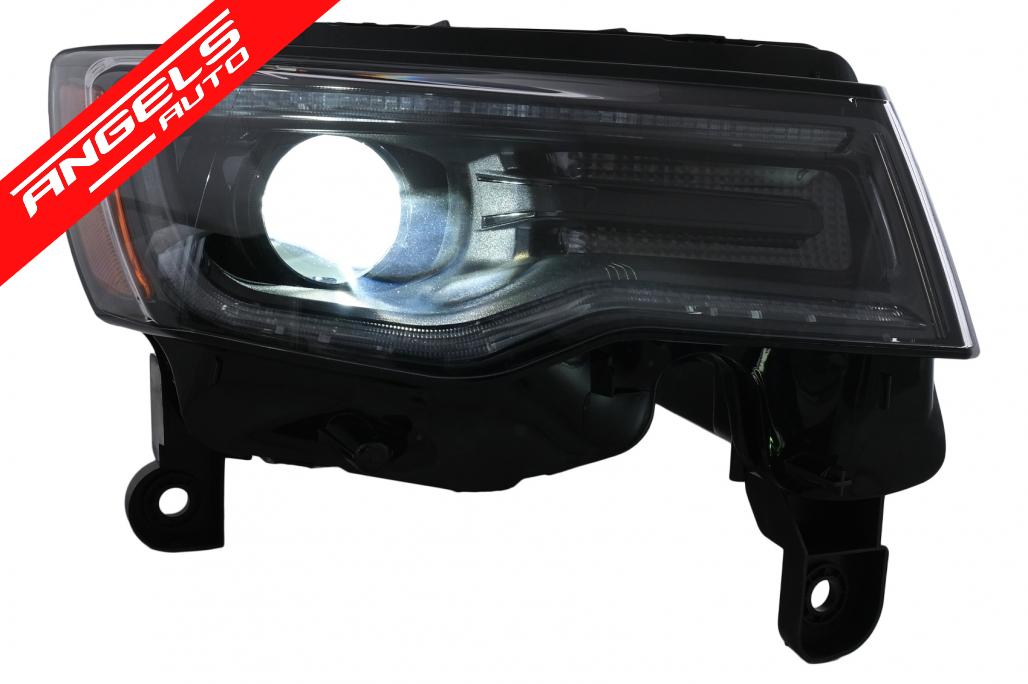 Faruri LED compatibile cu Jeep Grand Cherokee IV WK2 Facelift (2014-2020) Semnal Dinamic - imagine 4