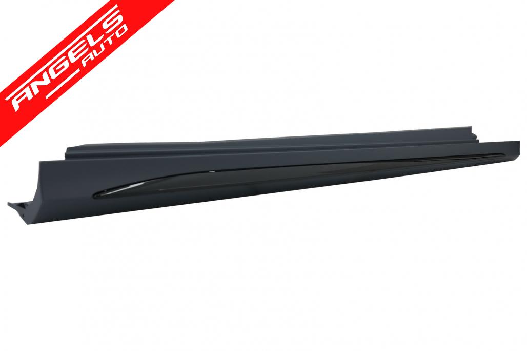 Praguri Laterale compatibile cu Mercedes C-Class W205 S205 (2014-2020) Sport C63 Design - imagine 2