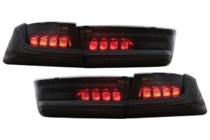 Stopuri LED compatibile cu BMW Seria 3 G20 Sedan (2018-2022) Black Laser Look