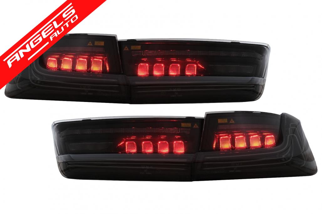 Stopuri LED compatibile cu BMW Seria 3 G20 Sedan (2018-2022) Black Laser Look