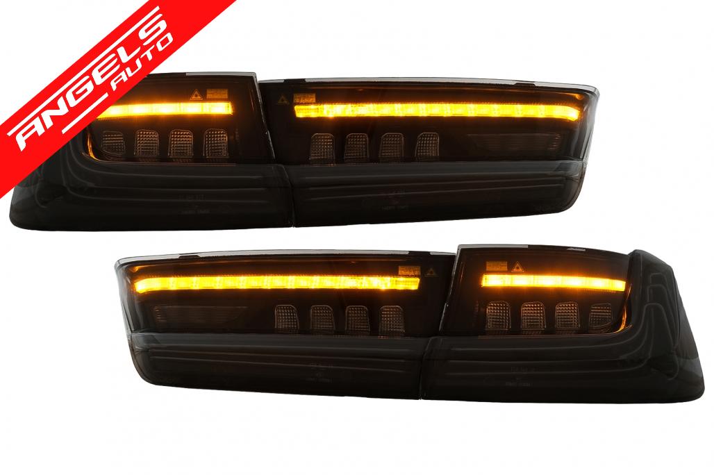Stopuri LED compatibile cu BMW Seria 3 G20 Sedan (2018-2022) Black Laser Look - imagine 4
