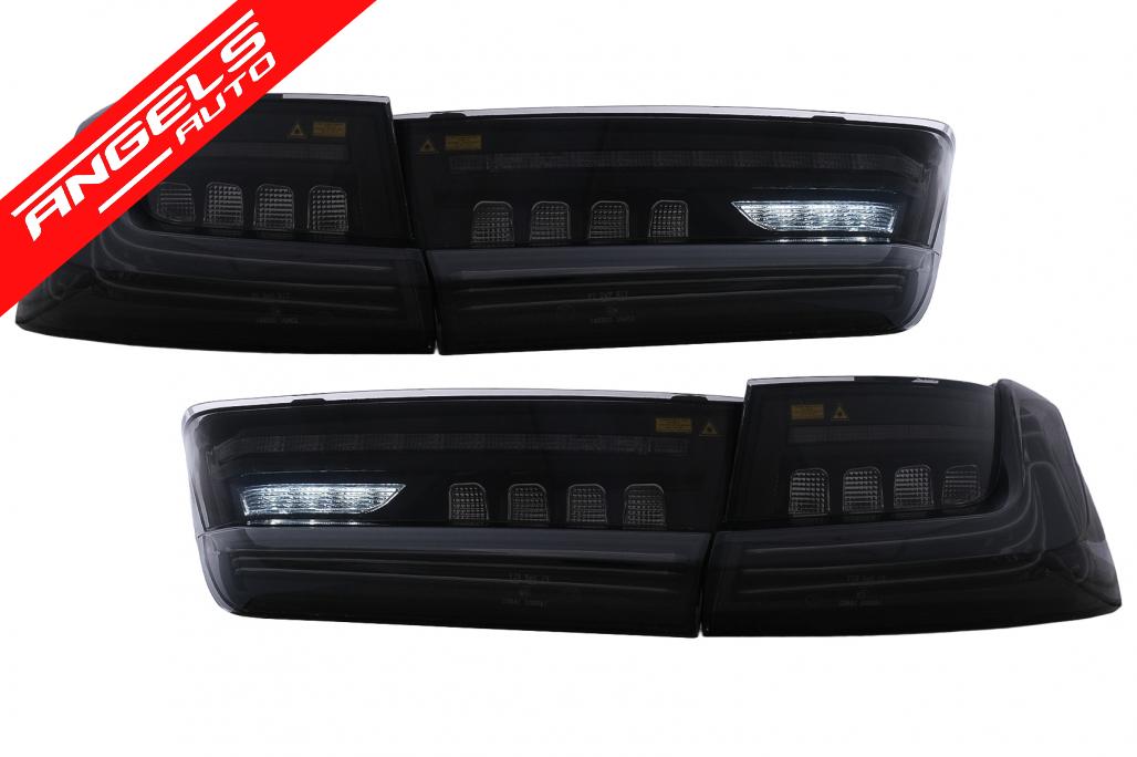 Stopuri LED compatibile cu BMW Seria 3 G20 Sedan (2018-2022) Black Laser Look - imagine 6