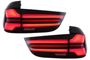Stopuri Full LED compatibile cu BMW X5 F15 (2013-2018) Conversie G05 Look