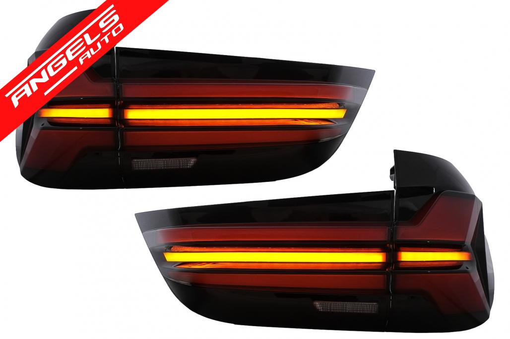 Stopuri Full LED compatibile cu BMW X5 F15 (2013-2018) Conversie G05 Look - imagine 3